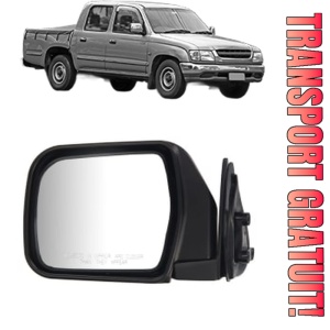 Oglinda Stanga TOYOTA HILUX VI Pickup (_N1_) din 1997 - 2005, Auto, Reglaj manual, Completa