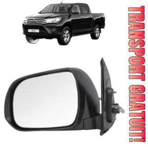 Oglinda Stanga TOYOTA HILUX VIII Pickup (_N1_) din 2015 - 2020, Auto, Reglaj electric, Completa