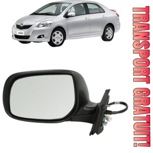 Oglinda Stanga TOYOTA YARIS / VIOS Saloon (_P9_) din 2005 - 2013, Auto, Reglaj electric, Completa