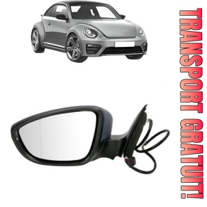 Oglinda Stanga Volkswagen BEETLE (5C1, 5C2) din 2011 - 2019, Auto, Reglaj electric, Completa