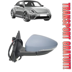 Oglinda Stanga Volkswagen BEETLE (5C1, 5C2) din 2011 - 2019, Auto, Reglaj electric, Completa