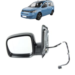 Oglinda Stanga Volkswagen CADDY IV Box Body/MPV (SAA, SAH) din 2015 - 2020, Auto, Reglaj electric, Completa - Img 2