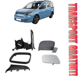 Oglinda Stanga Volkswagen CADDY IV Box Body/MPV (SAA, SAH) din 2015 - 2020, Auto, Reglaj electric, Completa