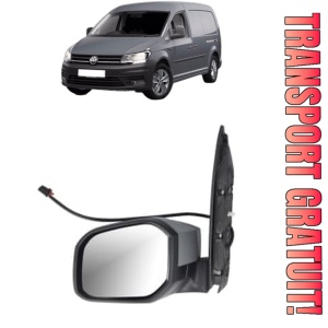 Oglinda Stanga Volkswagen CADDY IV MPV (SAB, SAJ) din 2015 - 2020, Auto, Reglaj electric, Completa