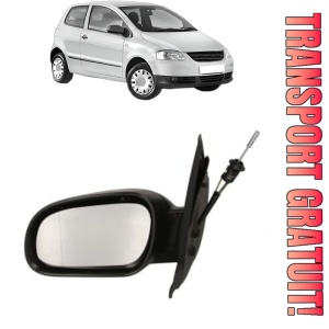 Oglinda Stanga Volkswagen FOX din 2003 - 2014, Auto, Reglaj mecanic, Completa