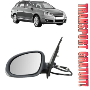 Oglinda Stanga Volkswagen GOLF V Variant (1K5) din 2007 - 2009, Auto, Reglaj electric, Completa