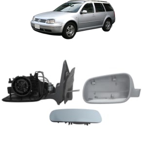 Oglinda Stanga Volkswagen GOLF VAN IV Variant (1J5) din 1999 - 2006, Auto, Reglaj mecanic, Completa - Img 2