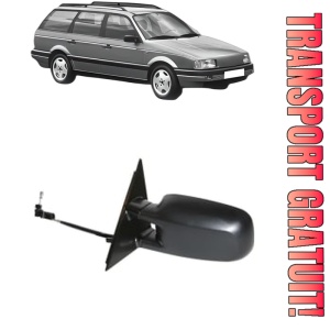 Oglinda Stanga Volkswagen PASSAT B3/B4 Variant (3A5, 35I) din 1988 - 1997, Auto, Reglaj mecanic, Completa