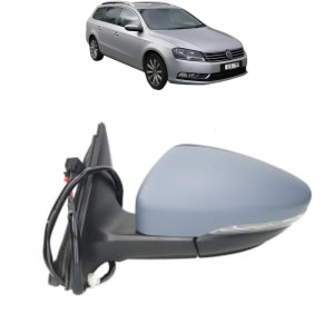 Oglinda Stanga Volkswagen PASSAT B7 Estate Van (365) din 2011 - 2014, Auto, Reglaj electric, Completa - Img 2