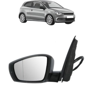 Oglinda Stanga Volkswagen POLO V (6R1, 6C1) din 2009 - 2022, Auto, Reglaj electric, Completa - Img 2