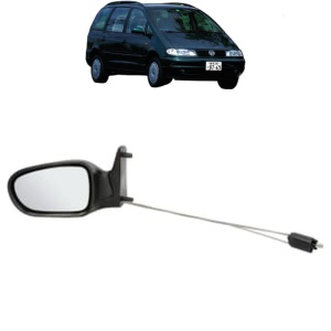 Oglinda Stanga Volkswagen SHARAN Box Body/MPV (7M_) din 1996 - 2010, Auto, Reglaj mecanic, Completa - Img 2