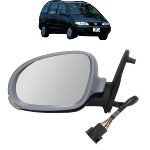 Oglinda Stanga Volkswagen SHARAN Box Body/MPV (7M_) din 1996 - 2010, Auto, Reglaj electric, Completa - Img 2