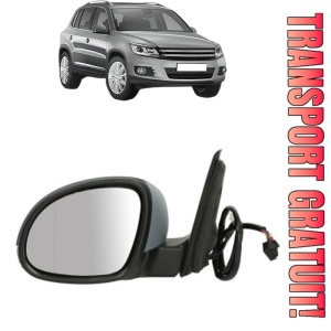 Oglinda Stanga Volkswagen TIGUAN (5N_) din 2007 - 2018, Auto, Reglaj electric, Completa