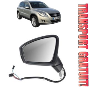 Oglinda Stanga Volkswagen TIGUAN VAN (5N_) din 2007 - 2018, Auto, Reglaj electric, Completa