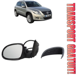 Oglinda Stanga Volkswagen TIGUAN VAN (5N_) din 2007 - 2018, Auto, Reglaj electric, Completa