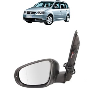Oglinda Stanga Volkswagen TOURAN Box Body/MPV (1T3) din 2010 - 2015, Auto, Reglaj electric, Completa - Img 2