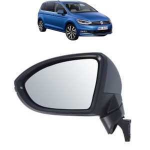 Oglinda Stanga Volkswagen TOURAN Box Body/MPV (5T1) din 2015 - 2020, Auto, Reglaj electric, Completa - Img 2