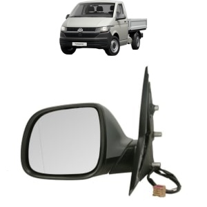 Oglinda Stanga Volkswagen TRANSPORTER T5 Platform/Chassis (7JD, 7JE, 7JL, 7JY, 7JZ, 7F din 2003 - 2015, Auto, Reglaj electric, Completa - Img 2