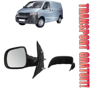 Oglinda Stanga Volkswagen TRANSPORTER T5 Van (7HA, 7HH, 7EA, 7EH) din 2003 - 2015, Auto, Reglaj manual, Completa