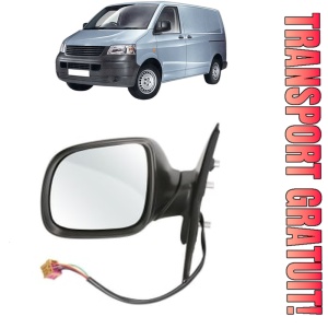 Oglinda Stanga Volkswagen TRANSPORTER T5 Van (7HA, 7HH, 7EA, 7EH) din 2003 - 2015, Auto, Reglaj electric, Completa