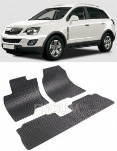 Opel Antara, Suv, fabricat din 2006 - 2017, set covorase auto dedicate, din cauciuc 100% Premium accesorii pentru autoturismul tau - masina v157759