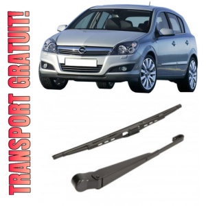 Opel Astra H Brat stergator pentru luneta spate cu lamela 330 mm, compatibil cu Opel Astra H Hatchback fabricat intre 2004-2014, calitate extra