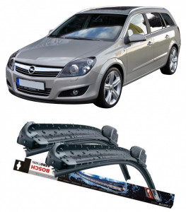 Opel Astra H Estate Van Set 2 stergatoare parbriz Bosch Aerotwin 600/475mm compatibile cu Opel ASTRA H Estate Van (L70) (2004-2012) (55 cm / 45 cm) accesorii pentru autoturismul tau - masina v114815