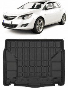 Opel Astra J Hatchback din 10.2009 - 10.2015, Tavita Pentru Portbagaj Lux Premium Dedicata, Portbagaj Inferior *3 accesorii pentru autoturismul tau - masina v196598