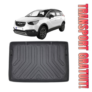Opel Crossland X For (Cu Podea Inalta) 2017-2025 Tavita cauciuc pentru protectie portbagaj dedicata pentru Opel CROSSLAND Transport Gratuit