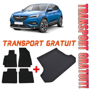 Opel Grandland X din 10.2017 - Prezent Suv Portbagaj Superior *2, Set Covorase + tavita portbagaj auto
