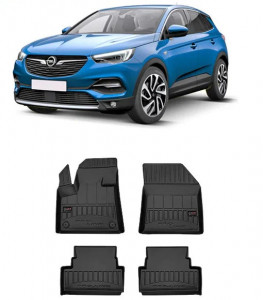 Opel Grandland X, Suv, Din 10.2017 - Prezent , Set Covorase Auto Tip Tavita Premium 3D, din cauciuc accesorii pentru autoturismul tau - masina v174728