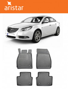 Opel Insignia A, Sedan, Din 2008 - 05.2017 , Set Covorase Auto Tip Tavita Premium 3D, din cauciuc accesorii pentru autoturismul tau - masina v175301