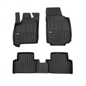 Opel MerIVa A Din 02.2003 - 2010, Van , Set Covorase Auto Tip Tavita Premium 3D, din cauciuc accesorii pentru autoturismul tau - masina v165128