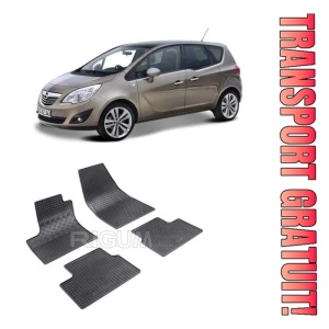 Opel MerIVa B, Van, fabricat din 03.2010 - 06.2017, set covorase auto dedicate, din cauciuc 100% Premium