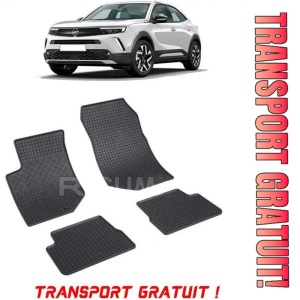 Opel Mokka B, Hatchback, fabricat din 02.2021 - Prezent, set covorase auto dedicate, din cauciuc 100% Premium - Transport Gratuit