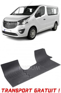 Opel Vivaro B, Van, fabricat din 09.2014 - 02.2019, 3 Locuri, set covorase auto dedicate, din cauciuc 100% Premium - Transport Gratuit accesorii pentru autoturismul tau - masina v38487