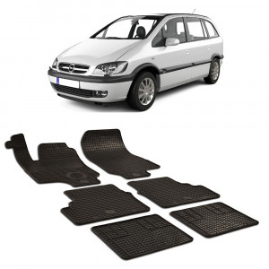 Opel Zafira A (1999-2004) Set 6 covorase auto cauciuc Urban Line accesorii pentru autoturismul tau - masina v238398