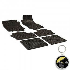 Opel Zafira B (2005-2010) Set 6 covorase auto cauciuc Urban Line accesorii pentru autoturismul tau - masina v240819
