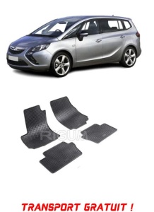 Opel Zafira B, Van, fabricat din 05.2005 - 2014, 5 Locuri, set covorase auto dedicate, din cauciuc 100% Premium - Transport Gratuit accesorii pentru autoturismul tau - masina v38460