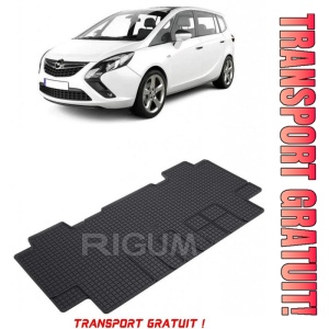 Opel Zafira Life, Van, fabricat din 03.2019 - Prezent, Rand 2, Masina Are 5 Locuri, set covorase auto dedicate, din cauciuc 100% Premium - Transport Gratuit