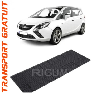 Opel Zafira Life, Van, fabricat din 03.2019 - Prezent, Rand 3, set covorase auto dedicate, din cauciuc 100% Premium accesorii pentru autoturismul tau - masina v157294