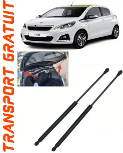 Peugeot 108 Set 2 amortizoare pentru portbagaj Krosno compatibil cu Peugeot 108 Hatchback fabricat intre 2014 accesorii pentru autoturismul tau - masina v86213
