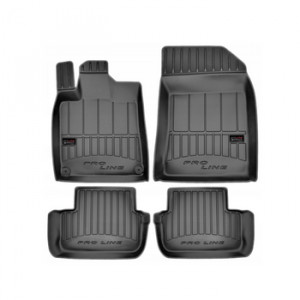 Peugeot 206, Hatchback, Din 1998 - 2010 , Set Covorase Auto Tip Tavita Premium 3D, din cauciuc accesorii pentru autoturismul tau - masina v173617