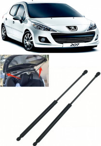 Peugeot 207 Set 2 amortizoare pentru portbagaj / haion Krosno compatibil cu Peugeot 207 Hatchback fabricat intre 2007-2012 accesorii pentru autoturismul tau - masina v87210