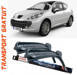 Peugeot 207 Set 2 stergatoare parbriz Bosch Bosch Aerotwin compatibile cu Peugeot 207 2007-2013 (65 cm / 40 cm) accesorii pentru autoturismul tau - masina v133520