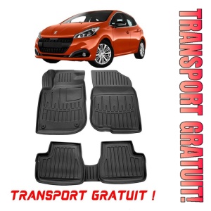 Peugeot 208 (2012-2019) Set covorase auto cauciuc G.Modern Line 3D transport gratuit