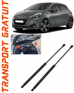 Peugeot 208 Set 2 amortizoare pentru portbagaj / haion Krosno compatibil cu Peugeot 208 Hatchback fabricat intre 2012-2019 accesorii pentru autoturismul tau - masina v87130