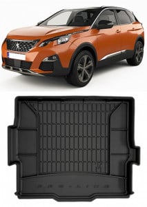 Peugeot 3008 II Suv din 11.2016 - Prezent, Tavita Pentru Portbagaj Lux Premium Dedicata, Portbagaj Superior *4 accesorii pentru autoturismul tau - masina v189955