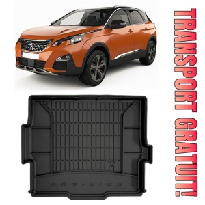 Peugeot 3008 II Suv din 11.2016 - Prezent, Tavita Pentru Portbagaj Lux Premium Dedicata, Portbagaj Superior *4