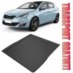Peugeot 308 II din 06.2014 - Prezent Combi Fara Urechi *1, Tavita Pentru Portbagaj Lux Premium Dedicata,